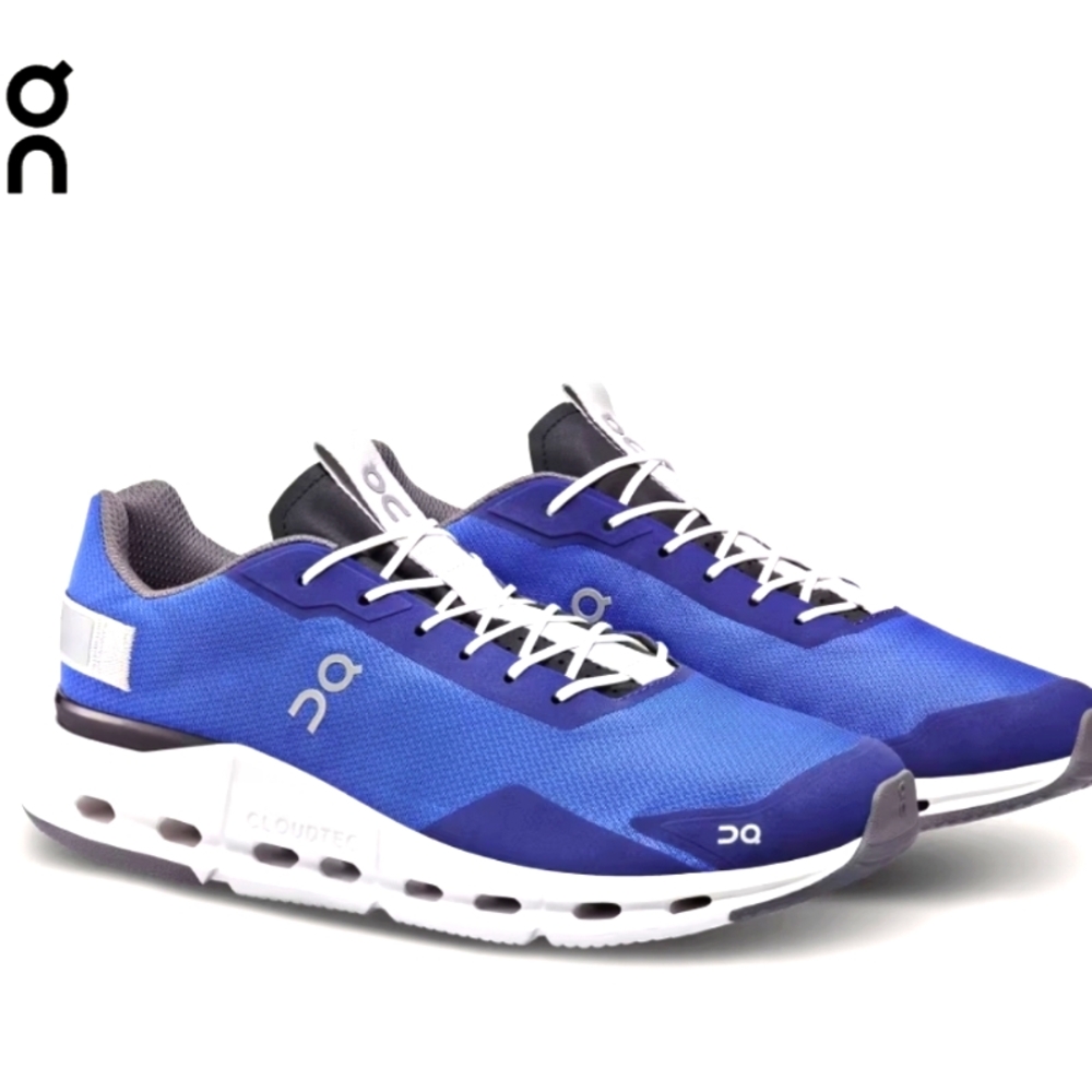 On Cloudnova Form Sneakers Cobalt & Magnet Style No. 26.98182 Men's size 7.5